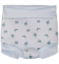 Lil' Atelier Zwemluier - NbmFero - Damp Blue m. Zeedieren