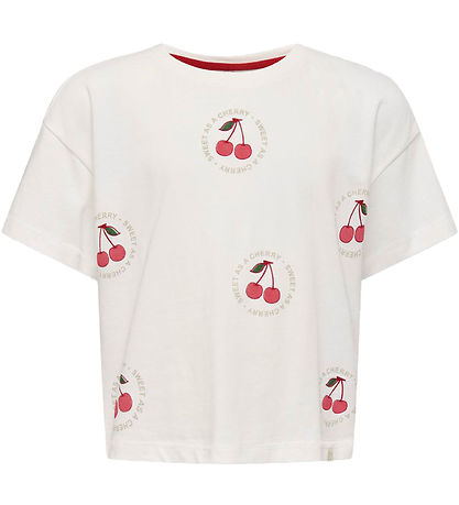 Kids Only T-shirt - KockCharlotte Life - Cloud Dansare/Frukt