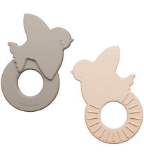 Moonboon Teether - 2-Pack - Rose Mix