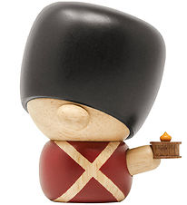 Fablewood H.C. Andersen - Fyrtøjet - 8 cm - Natural/Red/Black
