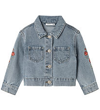 Name It Spijkerjas - NmfConny - Lichtblauw Denim/Rose