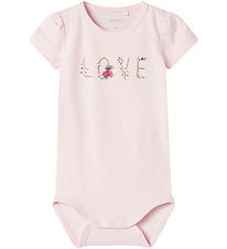 Name It Romper s/s - NbfHillie - Ballerina m. Print