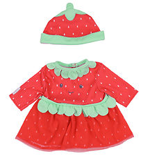 Tiny Treasures Doll Clothes - Strawberry Cutie Outfit