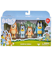 Bluey Figurer - Bluey & the Family