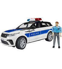 Bruder Police Car - Range Rover Velar w. Light/Sound and Drives 