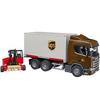 Bruder Truck - UPS Scania Super 560R w. Forklift - 03582