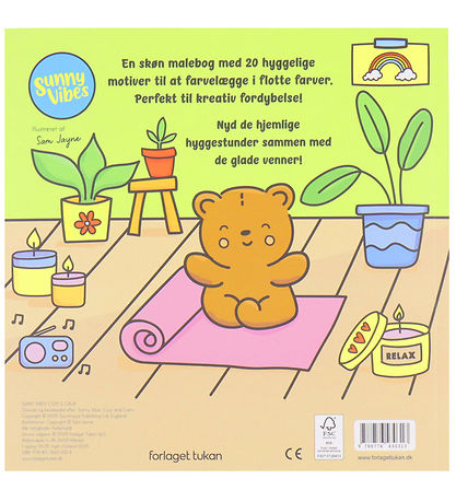 Forlaget Tukan Kleurboek - Cozy Time - Sunny Vibes: Cozy & Kalm