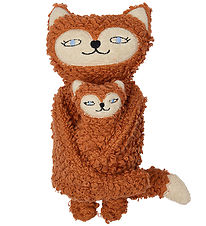 OYOY Soft Toy - Frida & Baby Felix Fox - Caramel