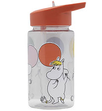 Rätt Start Drikkeflaske - Mumi - 550 ml - Rød