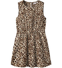 Name It Jurk - NkfVinaya - Zwart/Leopard AOP