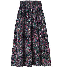 Name It Long Skirt - NkfVinaya - Navy Blazer/COLOR Flower