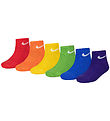 Nike Ankle Socks - Cushioned - Dri-Fit - 6-Pack - Multi