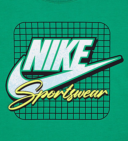 Nike Shorts Set - T-shirt/Shorts - Green/Black
