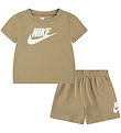 Nike Shorts Set - T-Shirt/Shorts - Parachute Beige