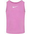 Nike Linne - Dri-Fit - Magic Flamingo m. Logo