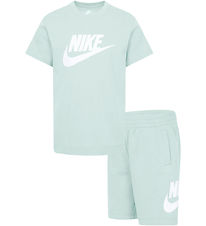 Nike Shortsset - T-shirt/Shorts - Glacier Blue