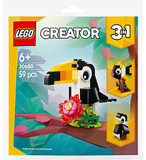 Cadeau - LEGO® Creator - Tropical Toekan - 59 Onderdelen - 30688