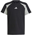 T-Shirt adidas Performance - J CB T - Noir av. Logo