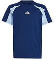 adidas Performance T-shirt - J CB T - Blue w. Logo