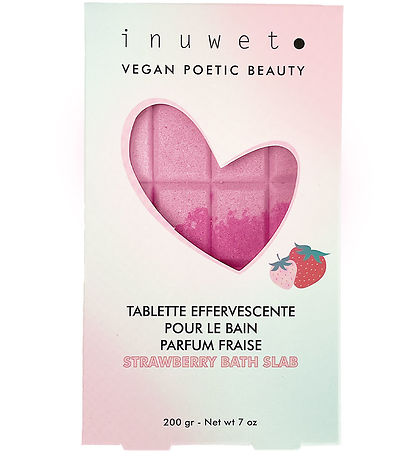 Inuwet Bath Tablet Fizz - 200g - Strawberry
