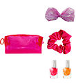 Inuwet Gift Set - Nail Polish/Hair Accessory - Neon Pink