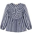 Fliink Blouse - Zorro - Insignia Sandshell Check