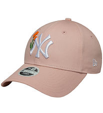New Era Derhúfa - 9Forty - Perlukennt - Pastel Pink