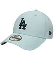 New Era Cap - 9Forty - Linen Blend - Pastel Blue