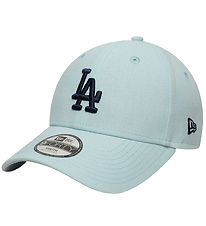 New Era Derhúfa - 9Forty - Línblöndu - Pastel Blue