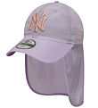 New Era Legionnaire Hat - 9Forty - Sun Shield - Pastel Purple
