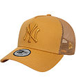 New Era Kappe - 9Forty - League Trucker - Mit Beige