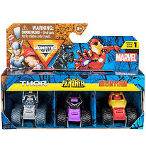Monster Jam - 1:87 - Mini - Marvel - 3er-Pack
