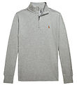 Polo Ralph Lauren Blouse w. Zipper - Grey Melange
