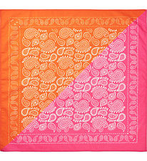 Mads Nørgaard Scarf - 55x55 cm - Pink/Orange