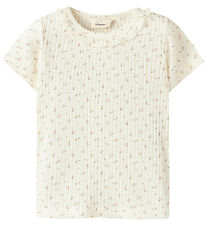 Lil' Atelier T-Shirt - Rib - NmfHulla - Coconut Melk