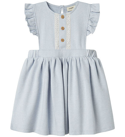 Lil' Atelier Dress - NmfHaddie - Zen Blue