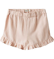 Lil' Atelier Shorts - NmfDolie - Viscose/Linen - Peach Blush