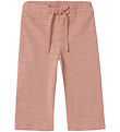 Lil' Atelier Trousers - NmfJamla - Misty Rose w. Pointelle