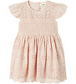 Robe Lil' Atelier - NmfJedi - Peach Blush av. Broderie Anglaise