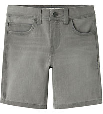 Name It Shorts - NkmSilas - Ljusgrå Denim