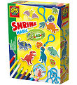 SES Creative Creation Set - Shrink wrap - Dinosaur Key rings