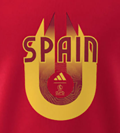 adidas Performance T-shirt - Spain - Better Scarlet