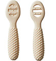 Jack o Juno Baby Spoons - Silicone - 2-Pack - Bubble - Milk