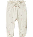 Name It Trousers - NbfHallo - Peyote Melange w. Rabbits