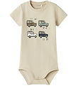 Name It Bodysuit s/s - NbmHope - Peyote w. Print