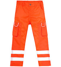 Minymo Werkbroek - Schokkend Oranje