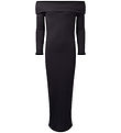 Hound Kleid - Schulterfrei - Strick - Schwarz