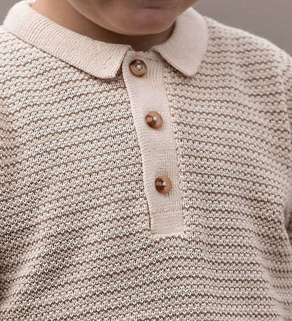 Fliink Polo - Knitted - Utily - Sandshell