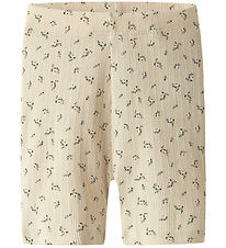 Name It Fietsbroek - Rib - NmfHoise - Zon Kiss m. Bloemen
