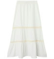 LMTD Skirt - NlfHosta - White Alyssum w. Pointelle